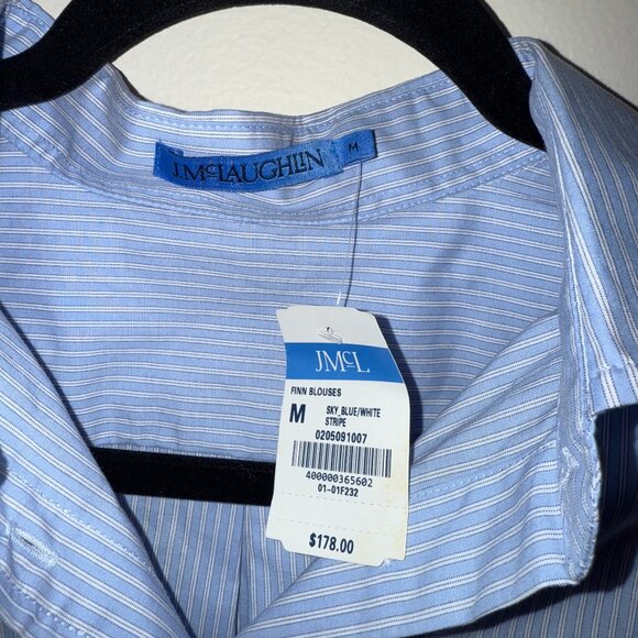 J. McLaughlin Finn Striped Shirt - Picture 2 of 3